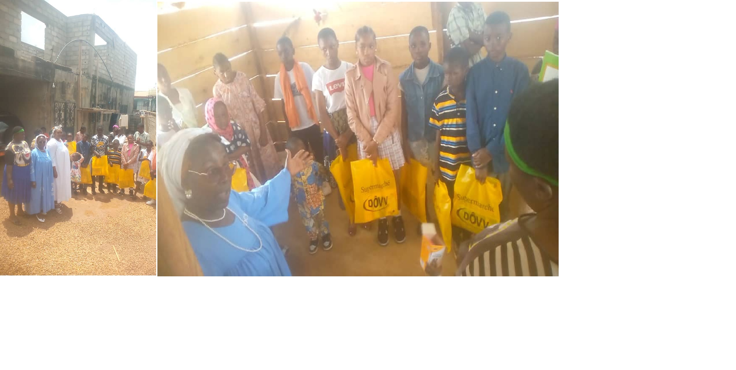 Rentrée scolaire à la paroisse Nkolondom 1